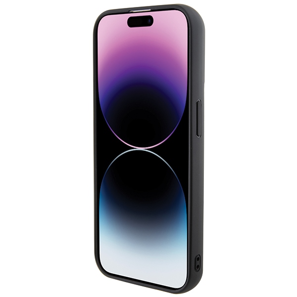 iTok webáruház - Karl Lagerfeld Karl Lagerfeld Gripstand Saffiano Karl&Choupette Pins tok iPhone 14 Pro készülékhez (fekete) 5 Karl Lagerfeld Gripstand Saffiano Karl&Choupette Pins case for iPhone 14 Pro (fekete)