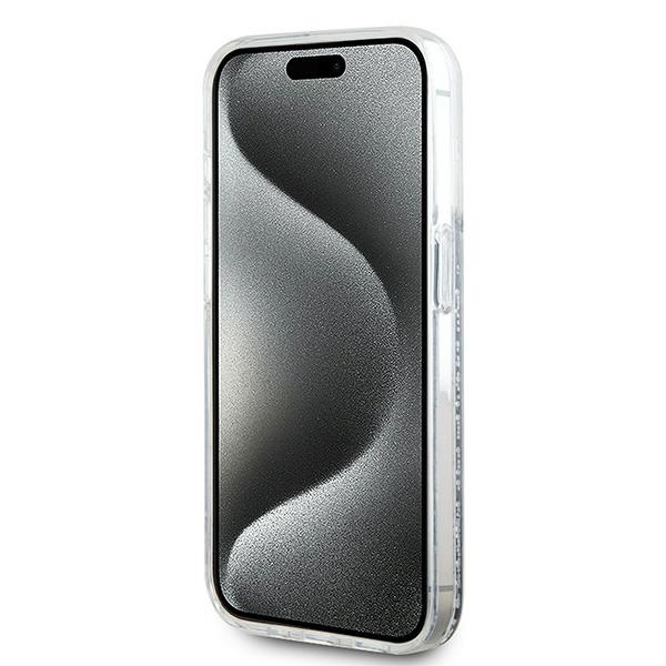 iTok webáruház - Karl Lagerfeld Karl Lagerfeld Liquid Glitter Choupette Head MagSafe tok iPhone 14 Pro készülékhez (átlátszó) 4 Karl Lagerfeld Liquid Glitter Choupette Head MagSafe case for iPhone 14 Pro (átlátszó)
