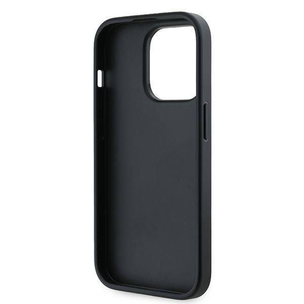 iTok webáruház - Karl Lagerfeld Karl Lagerfeld Diagonal Quilted Script tok iPhone 14 Pro készülékhez (fekete) 7 Karl Lagerfeld Diagonal Quilted Script case for iPhone 14 Pro (fekete)