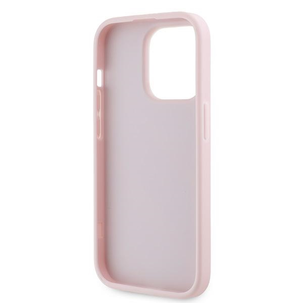iTok webáruház - Karl Lagerfeld Karl Lagerfeld Diagonal Quilted Script tok iPhone 14 Pro készülékhez (rózsaszín) 7 Karl Lagerfeld Diagonal Quilted Script case for iPhone 14 Pro (rózsaszín)