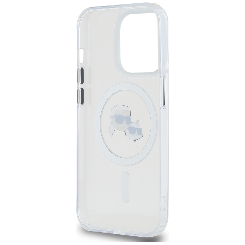iTok webáruház - Karl Lagerfeld Karl Lagerfeld IML Metal Karl & Choupette Head MagSafe tok iPhone 14 Pro-hoz (fehér) 7 Karl Lagerfeld IML Metal Karl & Choupette Head MagSafe iPhone 14 Pro Case (fehér)