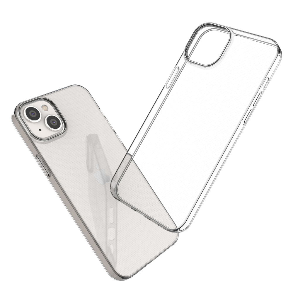 iTok webáruház - Hurtel Ultra Clear 0,5 mm átlátszó TPU tok iPhone 14 Plus készülékhez 6 Gel case cover for Ultra Clear 0.5mm iPhone 14 Max transparent