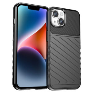 Thunder Case iPhone 14 ütésálló tok fekete