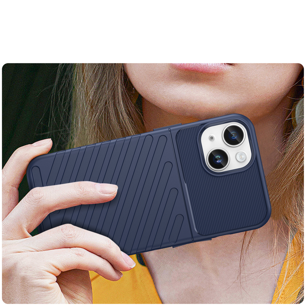 iTok webáruház - Hurtel Thunder Case tok iPhone 14-hez – kék 5 Thunder Case iPhone 14 blue armored case