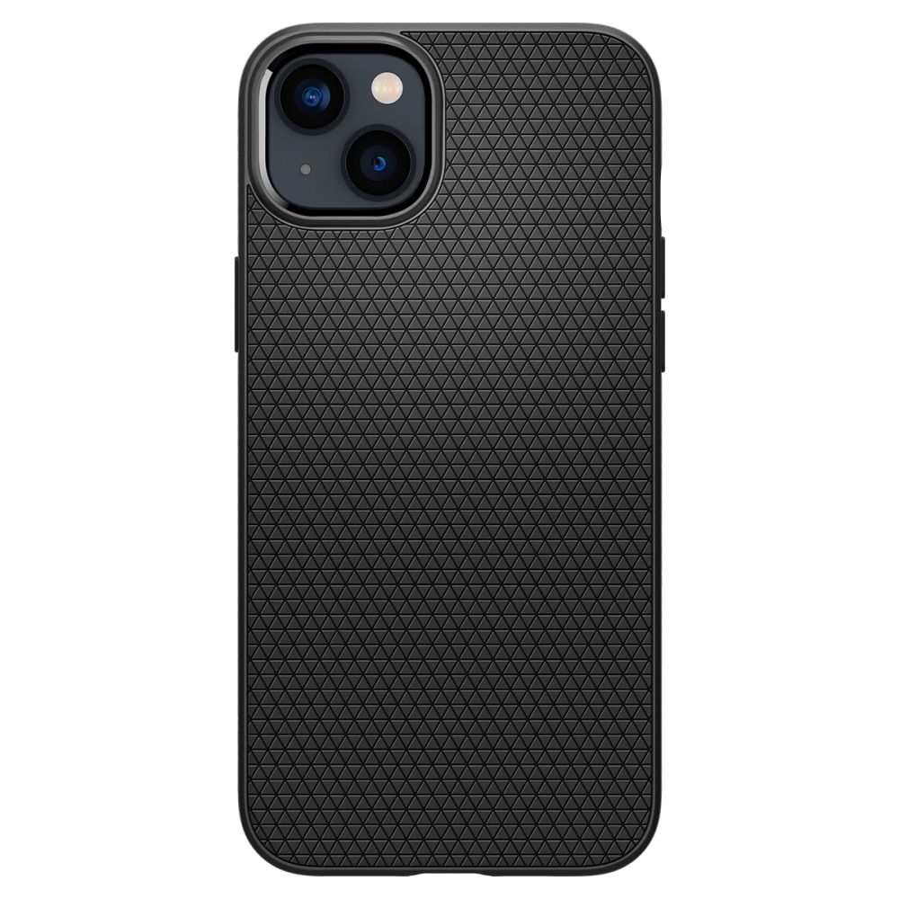 iTok webáruház - Spigen Spigen Liquid Air iPhone 14 tok (matt fekete) 2 Spigen Liquid Air iPhone 14 Case (matt fekete)