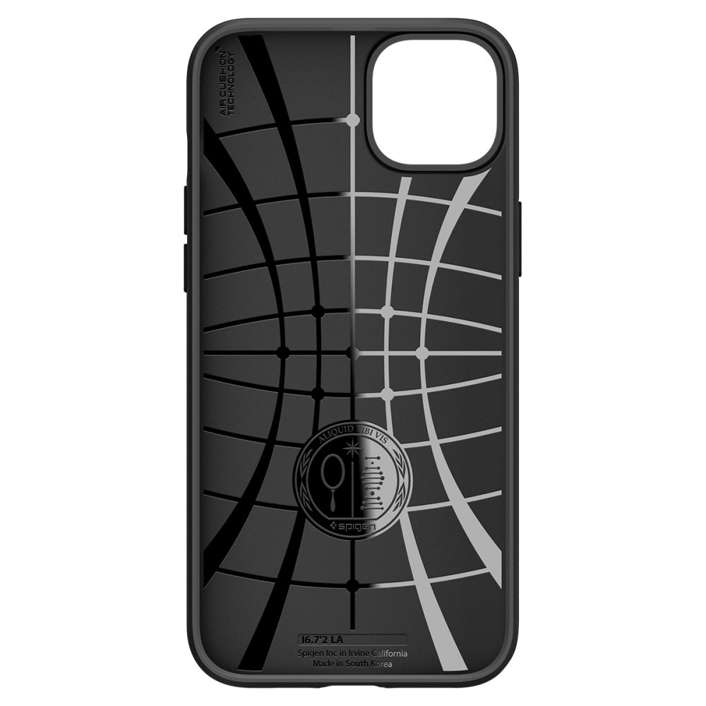 iTok webáruház - Spigen Spigen Liquid Air iPhone 14 tok (matt fekete) 4 Spigen Liquid Air iPhone 14 Case (matt fekete)