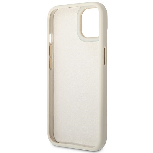 iTok webáruház - Guess Guess GUHCP14SHGCRHS iPhone 14 6,1 hüvelykes ezüst keménytok – Croco Collection 7 Guess GUHCP14SHGCRHS iPhone 14 6.1 "silver / silver hardcase Croco Collection