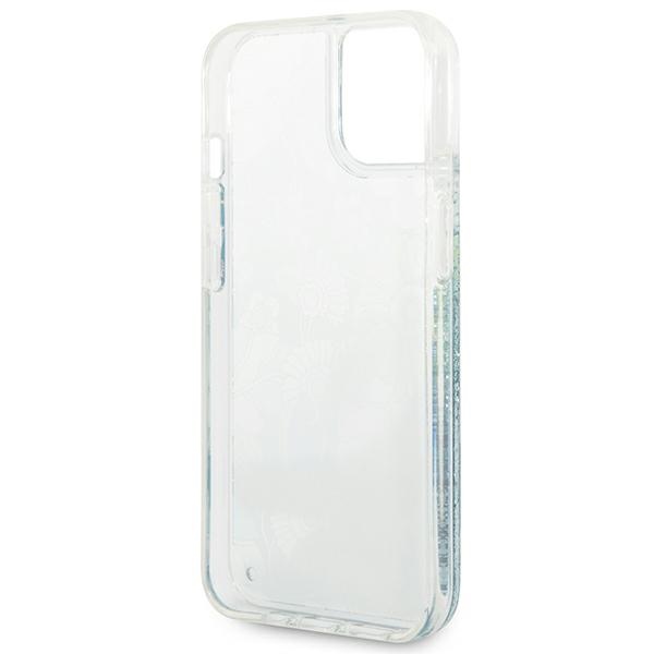 iTok webáruház - Guess Guess GUHCP14SLFLSN Flower Liquid Glitter tok iPhone 14 készülékhez 7 Guess GUHCP14SLFLSN iPhone 14 6.1 "green / green hardcase Flower Liquid Glitter