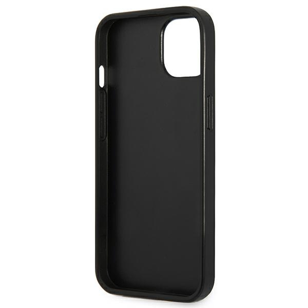 iTok webáruház - Guess Guess GUHCP14SPSATLG SaffianoTriangle Logo tok iPhone 14-hez, ezüst 7 Guess GUHCP14SPSATLG iPhone 14 6.1 "silver / silver hardcase SaffianoTriangle Logo
