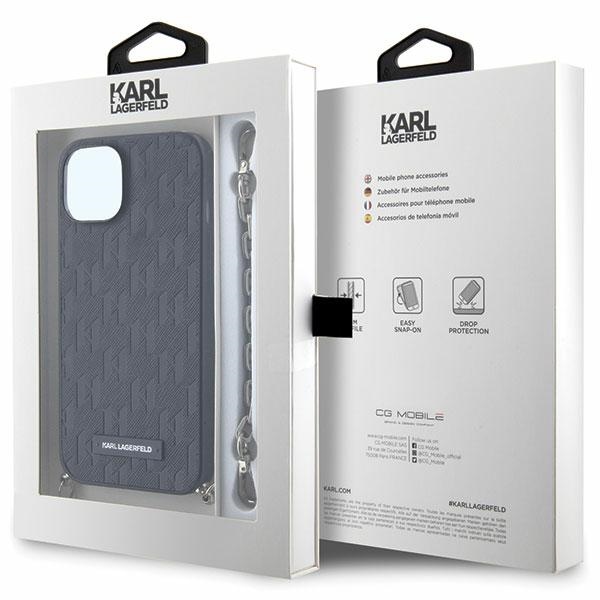 iTok webáruház - Karl Lagerfeld Karl Lagerfeld KLHCP14SSACKLHPK Saffiano Monogram Chain iPhone 14 6,1 hüvelykes tok – fekete 7 Karl Lagerfeld KLHCP14SSACKLHPK iPhone 14 6.1" black/black hardcase Saffiano Monogram Chain