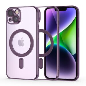 Tech-Protect MagShine Line MagSafe iPhone 14 tok (lila)