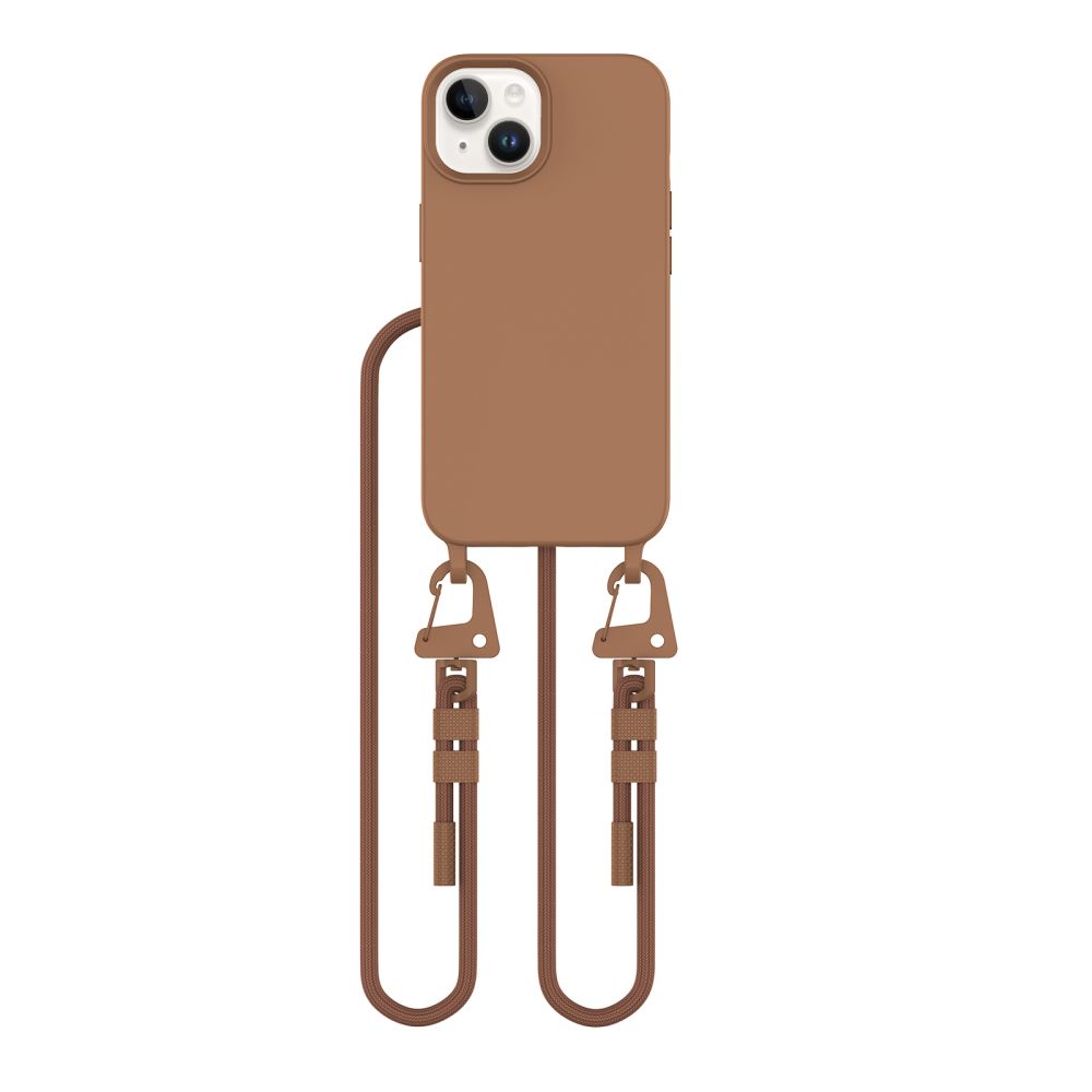 iTok webáruház - Tech-Protect Tech-Protect MagNecklace MagSafe tok iPhone 14 készülékhez (barna) 2 Tech-Protect MagNecklace MagSafe iPhone 14 Case (barna)