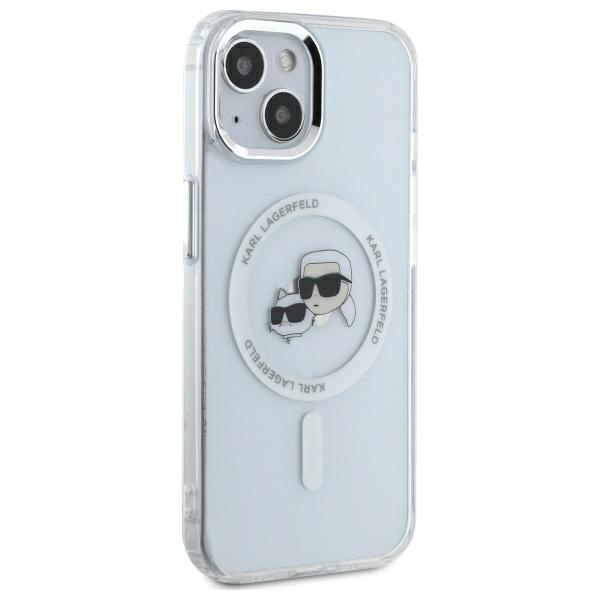 iTok webáruház - Karl Lagerfeld Karl Lagerfeld IML Metal Karl&Choupette Head MagSafe iPhone 14 tok (fehér) 4 Karl Lagerfeld IML Metal Karl&Choupette Head MagSafe iPhone 14 Case (fehér)