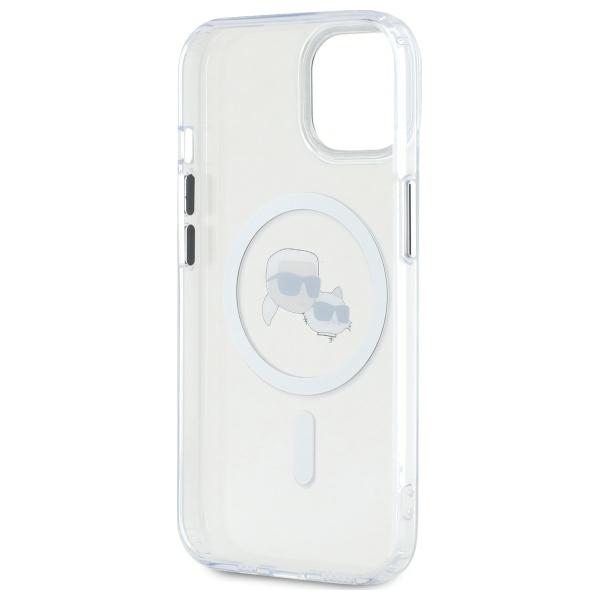 iTok webáruház - Karl Lagerfeld Karl Lagerfeld IML Metal Karl&Choupette Head MagSafe iPhone 14 tok (fehér) 7 Karl Lagerfeld IML Metal Karl&Choupette Head MagSafe iPhone 14 Case (fehér)