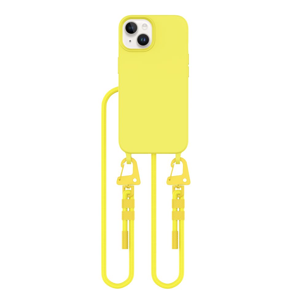 iTok webáruház - Tech-Protect Tech-Protect Magnecklace MagSafe tok iPhone 14 készülékhez (sárga) 2 Tech-Protect Magnecklace MagSafe Case for iPhone 14 (sárga)