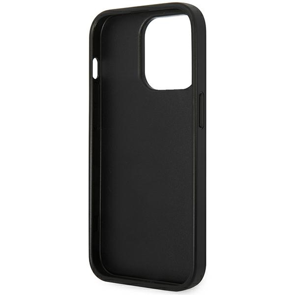 iTok webáruház - Karl Lagerfeld Karl Lagerfeld Saffiano Choupette Head Patch tok iPhone 14 Pro Max készülékhez (fekete) 7 Karl Lagerfeld Saffiano Choupette Head Patch Case for iPhone 14 Pro Max (fekete)