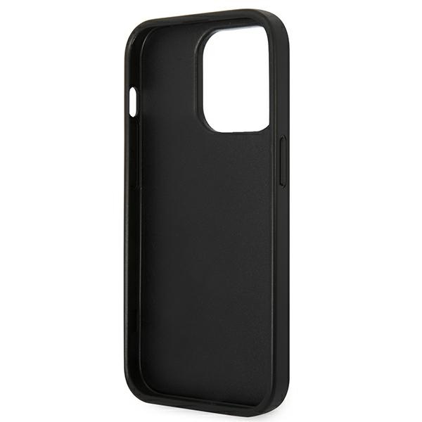 iTok webáruház - Karl Lagerfeld Karl Lagerfeld Saffiano Karl's Head Patch tok iPhone 14 Pro Max készülékhez (ezüst) 7 Karl Lagerfeld Saffiano Karl's Head Patch case for iPhone 14 Pro Max (ezüst)
