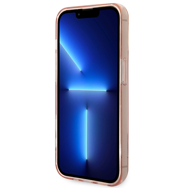 iTok webáruház - Guess Guess Translucent tok iPhone 14 Pro Max 6,7" készülékhez (rózsaszín) 5 Guess Translucent iPhone 14 Pro Max 6.7" Case (rózsaszín)