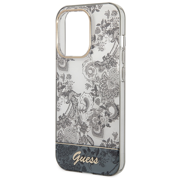 iTok webáruház - Guess Guess GUHCP14XHGPLHG iPhone 14 Pro Max tok – Porcelain Collection, szürke 6 Guess GUHCP14XHGPLHG iPhone 14 Pro Max 6.7 "gray / gray hardcase Porcelain Collection