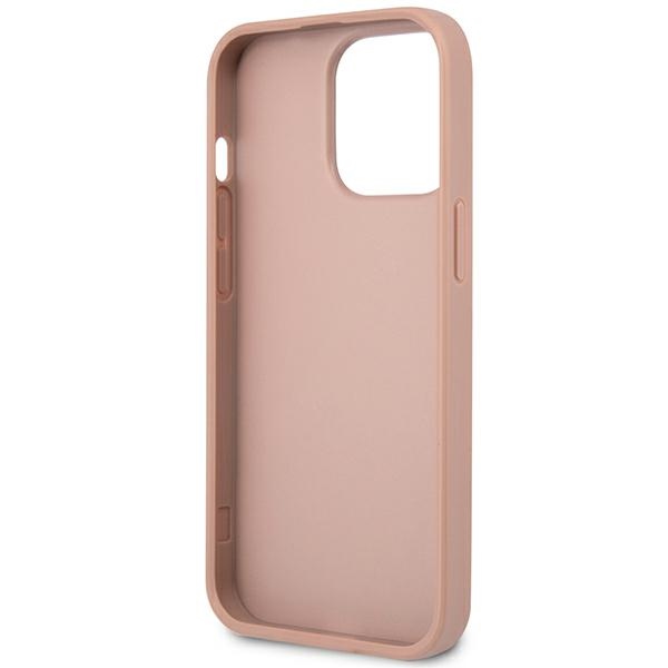 iTok webáruház - Guess GUHCP14XPSATLP iPhone 14 Pro Max 6,7 "pink / pink hardcase SaffianoTriangle Logo 7 Guess GUHCP14XPSATLP iPhone 14 Pro Max 6,7 "pink / pink hardcase SaffianoTriangle Logo