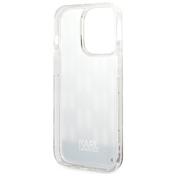 iTok webáruház - Karl Lagerfeld Karl Lagerfeld KLHCP14XLMNMS iPhone 14 Pro Max 6,7" kemény tok – ezüst 7 Karl Lagerfeld KLHCP14XLMNMS iPhone 14 Pro Max 6.7 "hardcase silver / silver Liquid Glitter Monogram