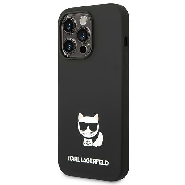 iTok webáruház - Karl Lagerfeld Karl Lagerfeld KLHCP14XSLCTBK Silicone Choupette Body tok iPhone 14 Pro Max készülékhez, fekete 2 Karl Lagerfeld KLHCP14XSLCTBK iPhone 14 Pro Max 6.7 "hardcase black / black Silicone Choupette Body
