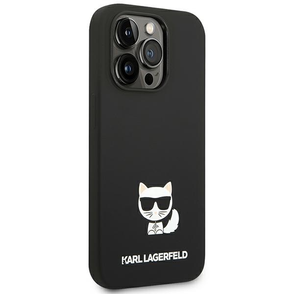 iTok webáruház - Karl Lagerfeld Karl Lagerfeld KLHCP14XSLCTBK Silicone Choupette Body tok iPhone 14 Pro Max készülékhez, fekete 4 Karl Lagerfeld KLHCP14XSLCTBK iPhone 14 Pro Max 6.7 "hardcase black / black Silicone Choupette Body
