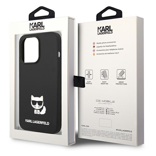 iTok webáruház - Karl Lagerfeld Karl Lagerfeld KLHCP14XSLCTBK Silicone Choupette Body tok iPhone 14 Pro Max készülékhez, fekete 8 Karl Lagerfeld KLHCP14XSLCTBK iPhone 14 Pro Max 6.7 "hardcase black / black Silicone Choupette Body