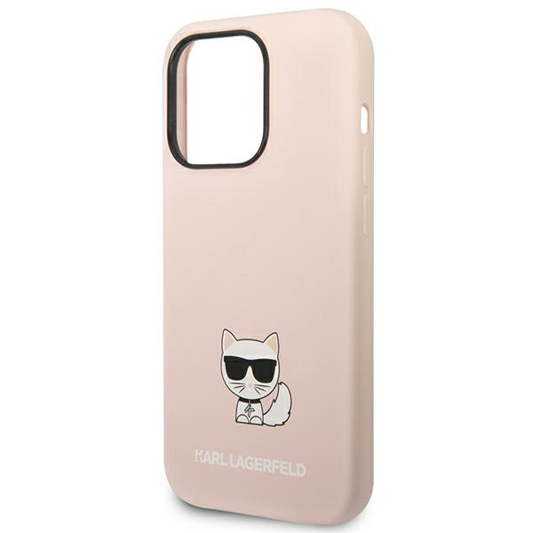 iTok webáruház - Karl Lagerfeld Karl Lagerfeld KLHCP14XSLCTPI szilikon tok iPhone 14 Pro Max készülékhez – világos rózsaszín 6 Karl Lagerfeld KLHCP14XSLCTPI iPhone 14 Pro Max 6.7 "hardcase light pink / light pink Silicone Choupette Body