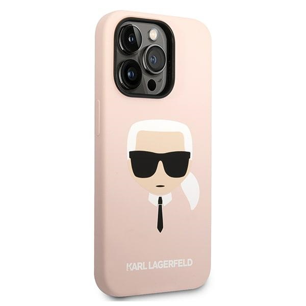 iTok webáruház - Karl Lagerfeld Karl Lagerfeld KLHMP14XSLKHLP iPhone 14 Pro Max szilikon tok – Karl’s Head, világos rózsaszín, MagSafe 4 Karl Lagerfeld KLHMP14XSLKHLP iPhone 14 Pro Max 6.7 "hardcase light pink / light pink Silicone Karl`s Head Magsafe