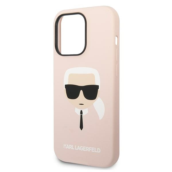 iTok webáruház - Karl Lagerfeld Karl Lagerfeld KLHMP14XSLKHLP iPhone 14 Pro Max szilikon tok – Karl’s Head, világos rózsaszín, MagSafe 6 Karl Lagerfeld KLHMP14XSLKHLP iPhone 14 Pro Max 6.7 "hardcase light pink / light pink Silicone Karl`s Head Magsafe