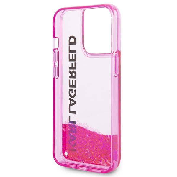 iTok webáruház - Karl Lagerfeld Karl Lagerfeld KLHCP14XLCKVF Liquid Glitter Elong tok iPhone 14 Pro Max készülékhez – rózsaszín 7 Karl Lagerfeld KLHCP14XLCKVF iPhone 14 Pro Max 6.7 "pink / pink hardcase Liquid Glitter Elong