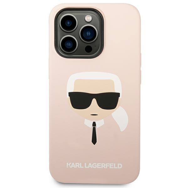 iTok webáruház - Karl Lagerfeld Karl Lagerfeld KLHCP14XSLKHLP szilikon tok iPhone 14 Pro Max készülékhez, rózsaszín 3 Karl Lagerfeld KLHCP14XSLKHLP iPhone 14 Pro Max 6.7 "hardcase pink / pink Silicone Karl`s Head