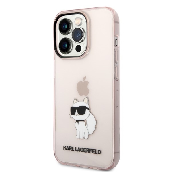 iTok webáruház - Karl Lagerfeld Karl Lagerfeld Ikonik Choupette tok iPhone 14 Pro Max készülékhez (rózsaszín) 2 Karl Lagerfeld Ikonik Choupette case for iPhone 14 Pro Max (rózsaszín)