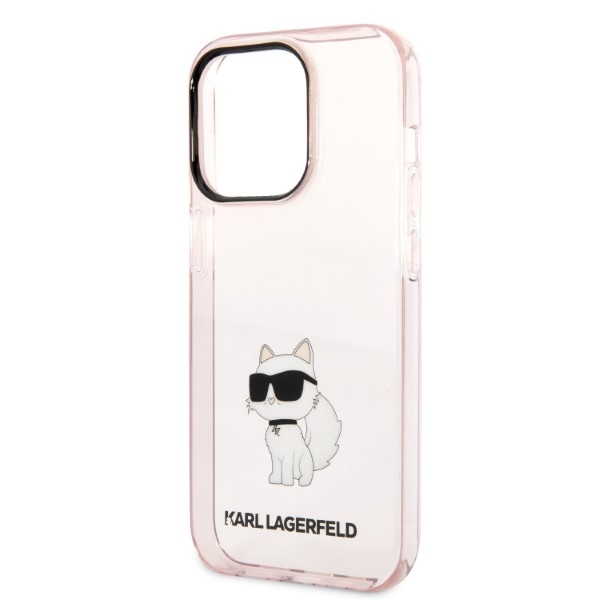 iTok webáruház - Karl Lagerfeld Karl Lagerfeld Ikonik Choupette tok iPhone 14 Pro Max készülékhez (rózsaszín) 6 Karl Lagerfeld Ikonik Choupette case for iPhone 14 Pro Max (rózsaszín)