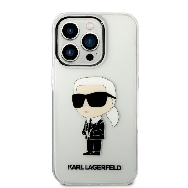 iTok webáruház - Karl Lagerfeld Karl Lagerfeld Ikonik Karl tok iPhone 14 Pro Max készülékhez (átlátszó) 3 Karl Lagerfeld Ikonik Karl case for iPhone 14 Pro Max (átlátszó)