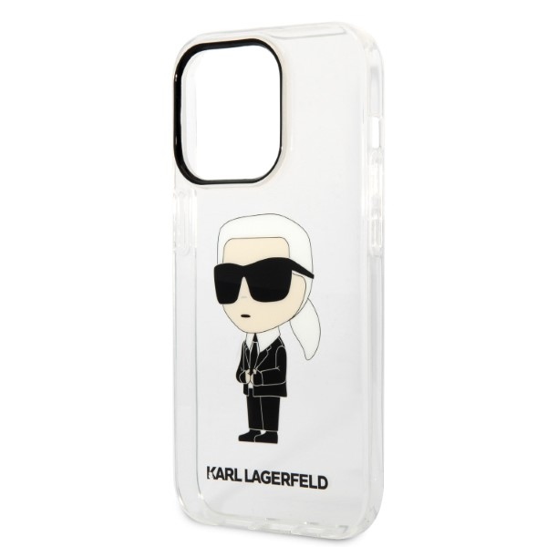iTok webáruház - Karl Lagerfeld Karl Lagerfeld Ikonik Karl tok iPhone 14 Pro Max készülékhez (átlátszó) 6 Karl Lagerfeld Ikonik Karl case for iPhone 14 Pro Max (átlátszó)