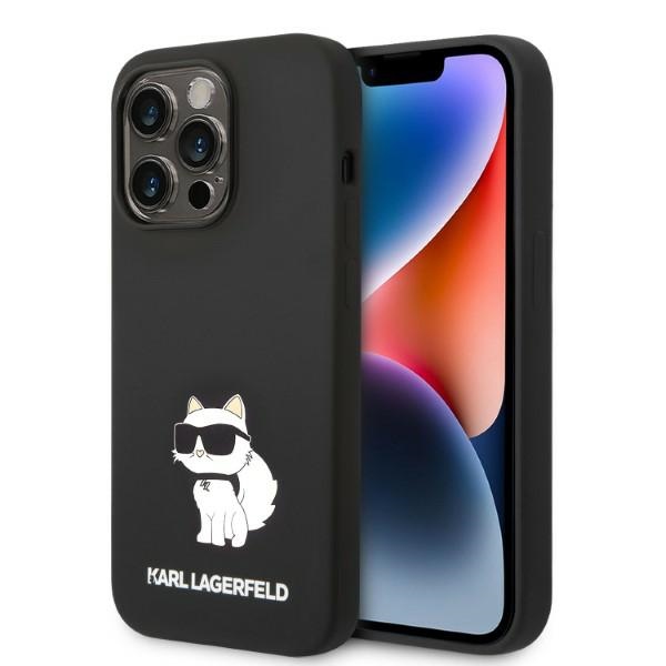 iTok webáruház - Karl Lagerfeld Karl Lagerfeld Silicone Choupette tok iPhone 14 Pro Max készülékhez (fekete) 1 Karl Lagerfeld Silicone Choupette case for iPhone 14 Pro Max (fekete)