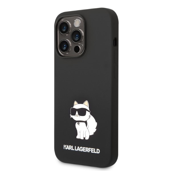 iTok webáruház - Karl Lagerfeld Karl Lagerfeld Silicone Choupette tok iPhone 14 Pro Max készülékhez (fekete) 2 Karl Lagerfeld Silicone Choupette case for iPhone 14 Pro Max (fekete)