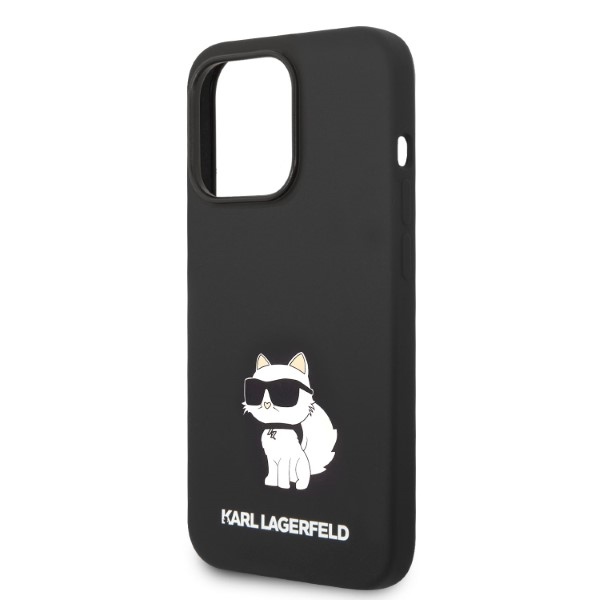 iTok webáruház - Karl Lagerfeld Karl Lagerfeld Silicone Choupette tok iPhone 14 Pro Max készülékhez (fekete) 6 Karl Lagerfeld Silicone Choupette case for iPhone 14 Pro Max (fekete)