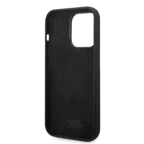 iTok webáruház - Karl Lagerfeld Karl Lagerfeld Silicone Choupette tok iPhone 14 Pro Max készülékhez (fekete) 7 Karl Lagerfeld Silicone Choupette case for iPhone 14 Pro Max (fekete)