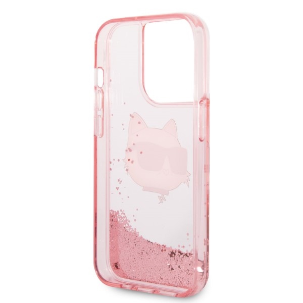 iTok webáruház - Karl Lagerfeld Karl Lagerfeld KLHCP14XLNCHCP iPhone 14 Pro Max tok – Glitter Choupette Head 7 Karl Lagerfeld KLHCP14XLNCHCP iPhone 14 Pro Max 6.7" pink/pink hardcase Glitter Choupette Head