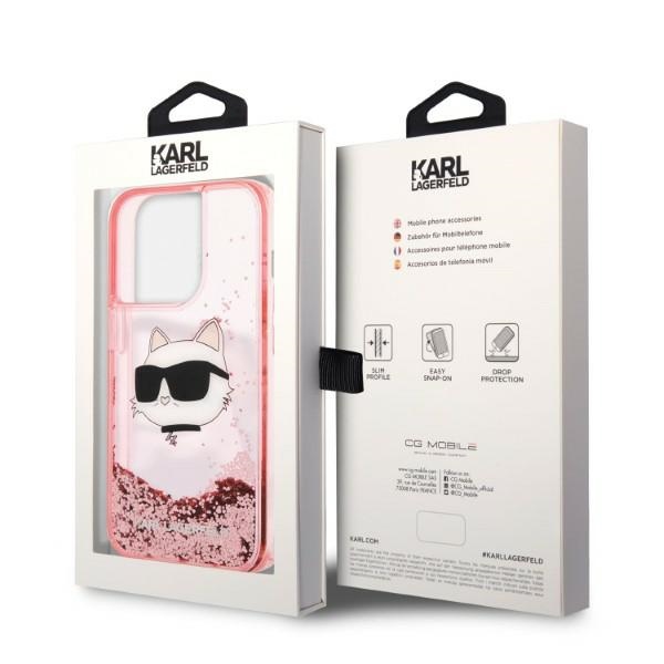 iTok webáruház - Karl Lagerfeld Karl Lagerfeld KLHCP14XLNCHCP iPhone 14 Pro Max tok – Glitter Choupette Head 8 Karl Lagerfeld KLHCP14XLNCHCP iPhone 14 Pro Max 6.7" pink/pink hardcase Glitter Choupette Head