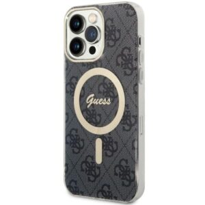 Guess 4G MagSafe tok iPhone 14 Pro Max készülékhez (fekete)
