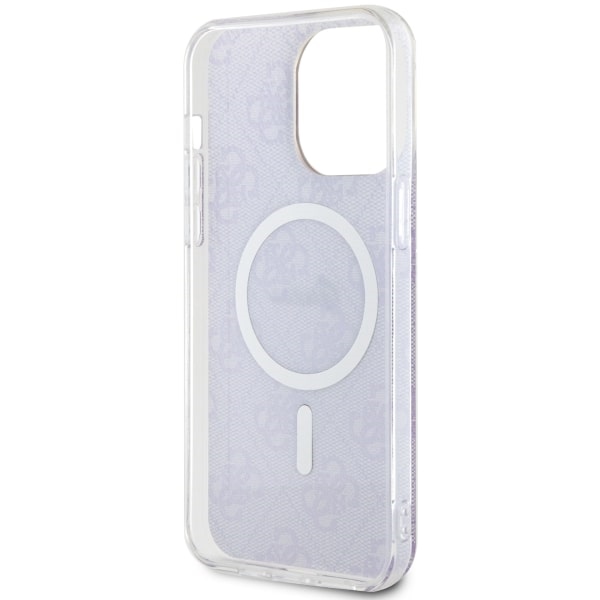 iTok webáruház - Guess Guess GUHMP14XH4STU 4G MagSafe tok iPhone 14 Pro Max készülékhez – lila 7 Guess GUHMP14XH4STU iPhone 14 Pro Max 6.7" purple/purple hardcase 4G MagSafe