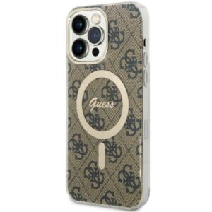 Guess GUHMP14XH4STW iPhone 14 Pro Max 6.7″ barna tok – 4G MagSafe