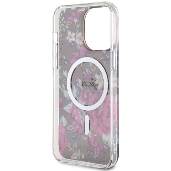 iTok webáruház - Guess Guess GUHMP14XHCFWSA iPhone 14 Pro Max 6.7" green/khaki hardcase Flower MagSafe 7 Guess GUHMP14XHCFWSA iPhone 14 Pro Max 6.7" green/khaki hardcase Flower MagSafe