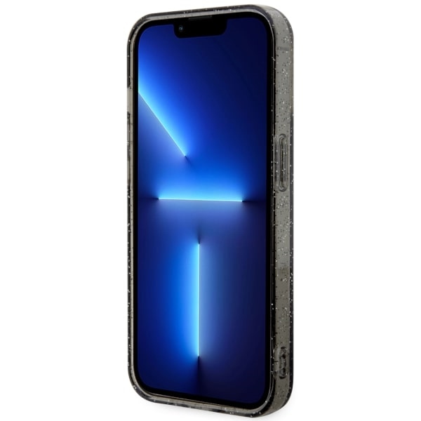 iTok webáruház - Guess Guess GUHMP14XHCMCGK fekete tok iPhone 14 Pro Max készülékhez – Glitter Gold MagSafe 5 Guess GUHMP14XHCMCGK iPhone 14 Pro Max 6.7" black/black hardcase Glitter Gold MagSafe