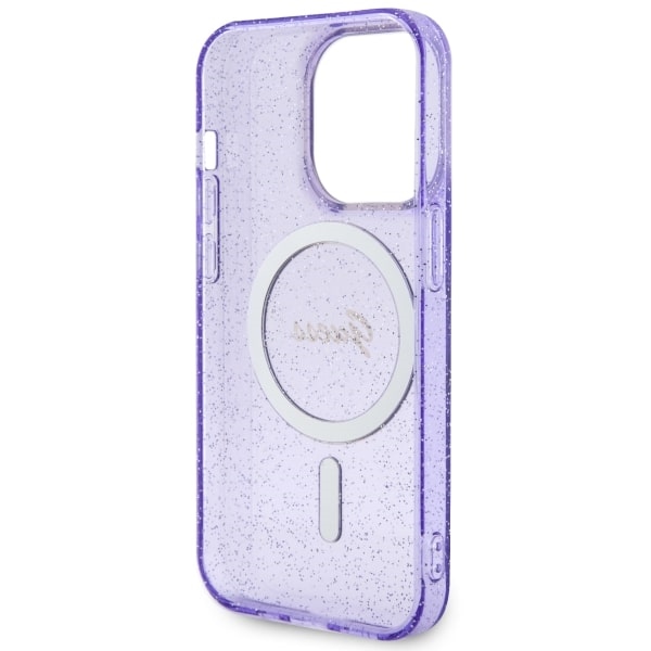 iTok webáruház - Guess Guess GUHMP14XHCMCGU iPhone 14 Pro Max 6.7" purple/purple hardcase Glitter Gold MagSafe 7 Guess GUHMP14XHCMCGU iPhone 14 Pro Max 6.7" purple/purple hardcase Glitter Gold MagSafe