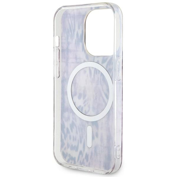 iTok webáruház - Guess Guess GUHMP14XHLEOPWP Leopard MagSafe tok iPhone 14 Pro Max készülékhez, rózsaszín 7 Guess GUHMP14XHLEOPWP iPhone 14 Pro Max 6.7" pink/pink hardcase Leopard MagSafe